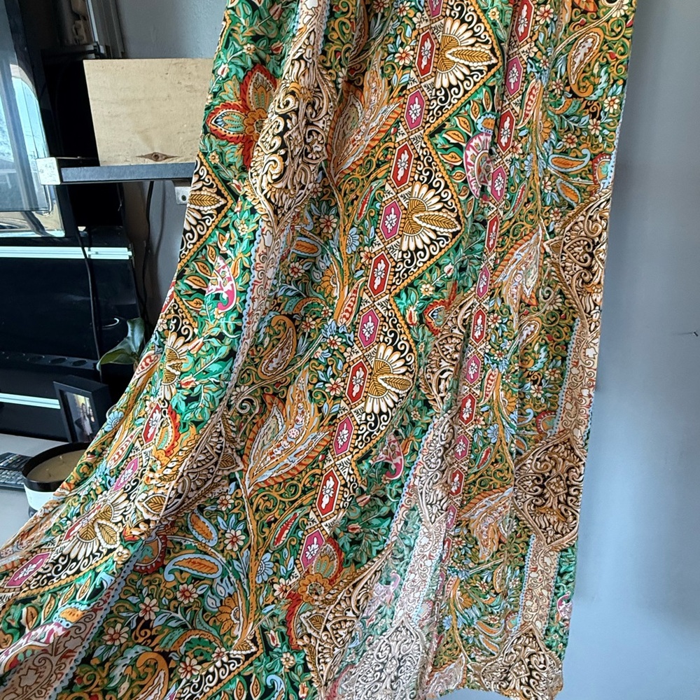 SHEIN Multicolor Paisley Maxi Skirt - Picture 3 of 6
